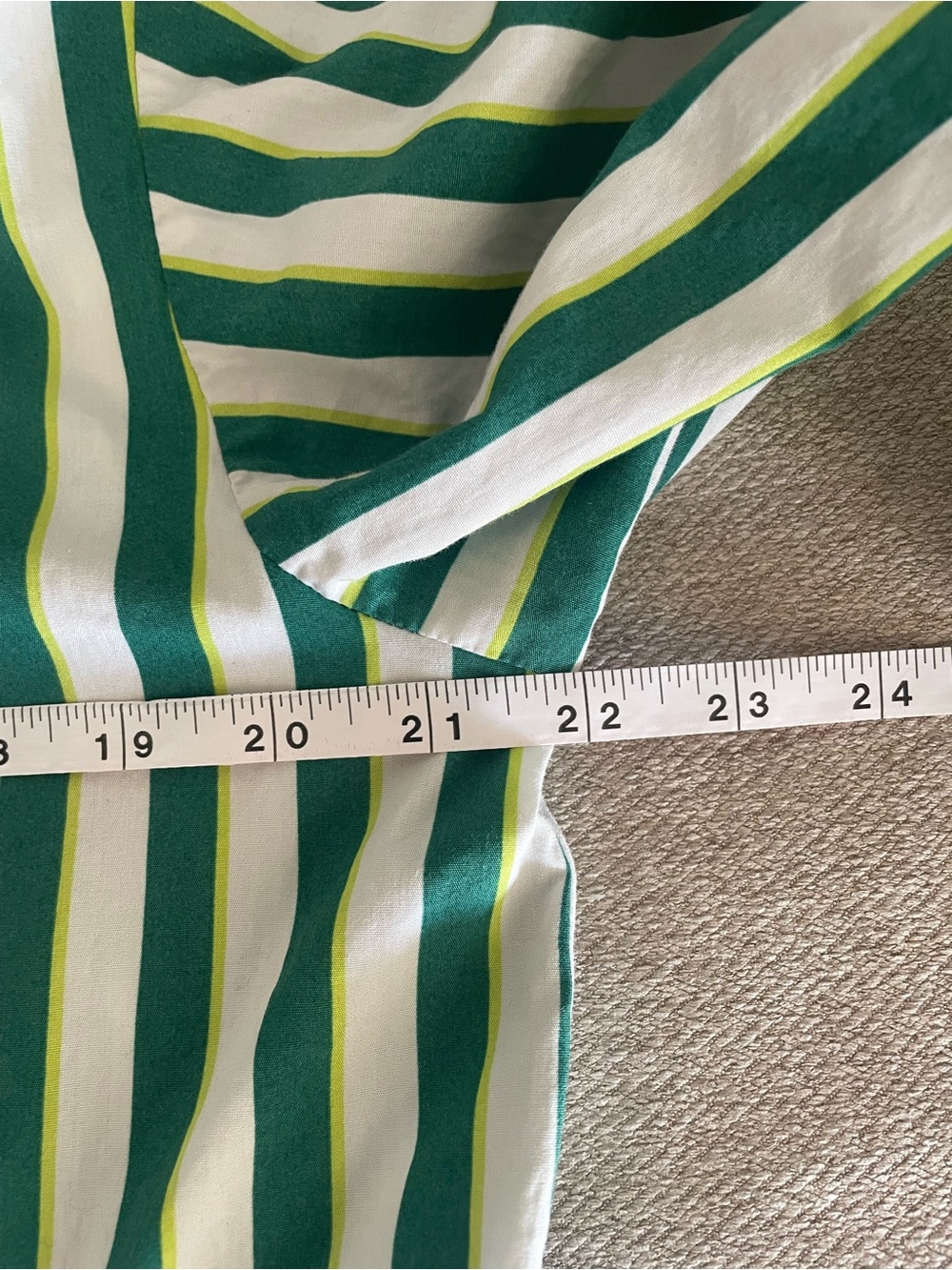 Anthropologie Maeve Bettina Cotton Midi Shirt Dress Size L - Picture 5 of 5